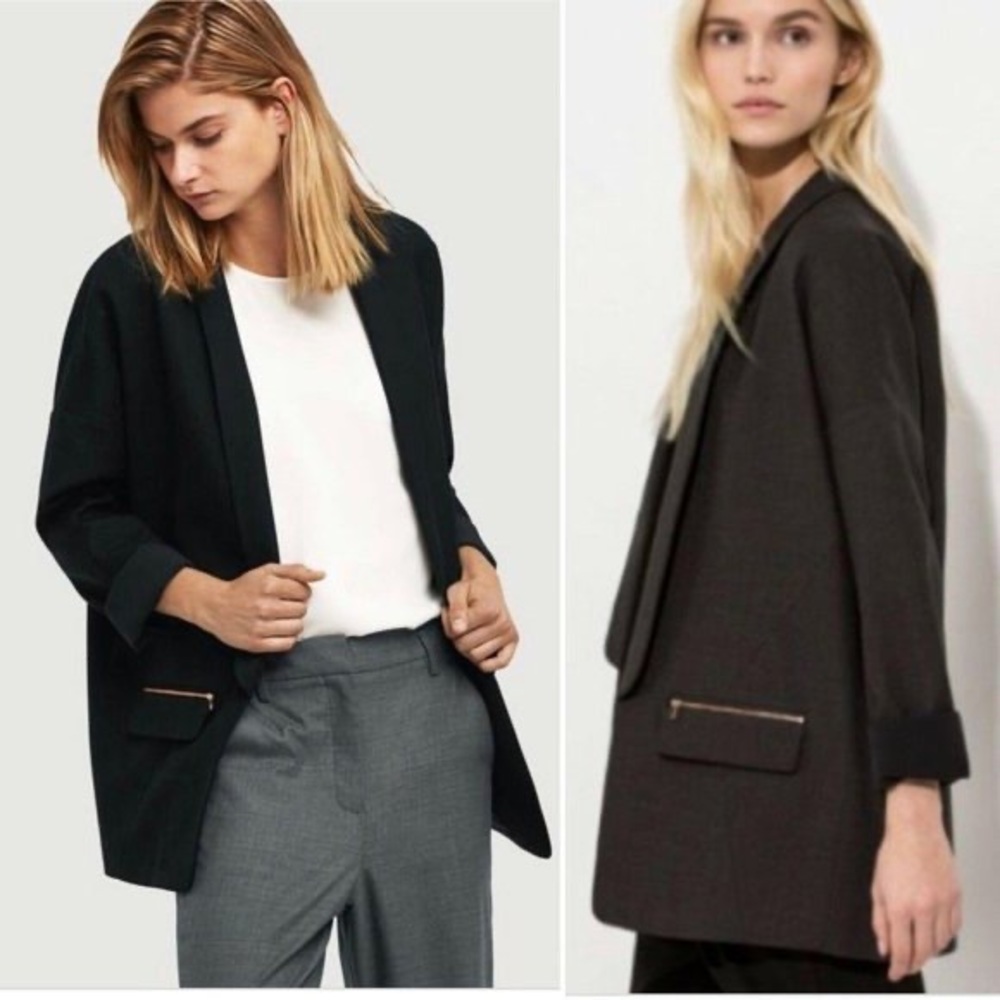 Kit and Ace Borrowed from the Boys Blazer Black